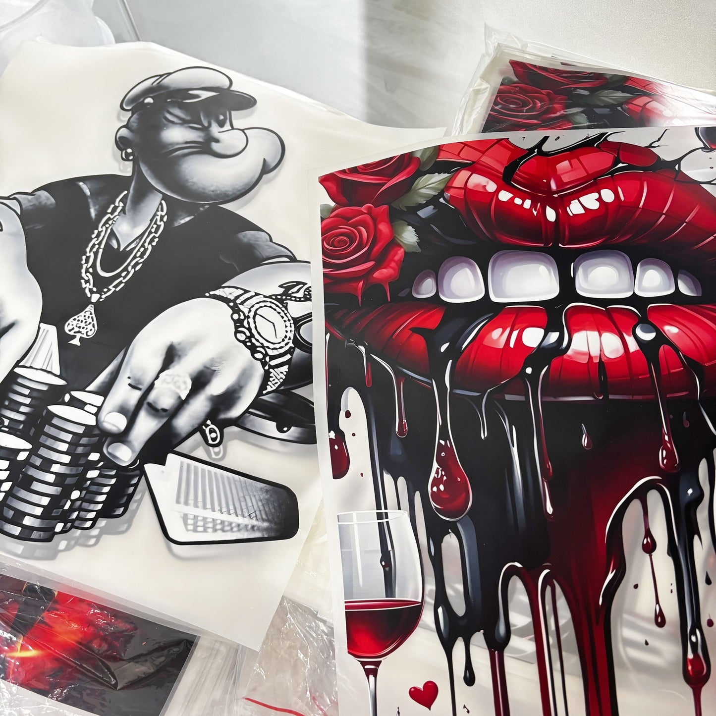 58cm x 100cm Custom DTF Transfer Sheets – Gang Sheet Printing