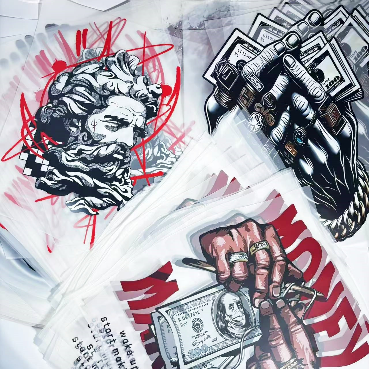 58cm x 100cm Custom DTF Transfer Sheets – Gang Sheet Printing